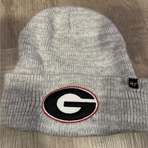 Georgia Bulldogs '47 Core Cuffed Knit Hat - Gray